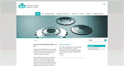 Desktop Screenshot of christianbauer.com